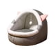 thumbnail image 5 of Cama Para Gatos, Cueva, Perrera, Dormir, Semicerrada, Nido Para Gatos, Para Cachorros, Perros, Gatitos, L, Rosa, 5 of 5