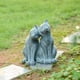 thumbnail image 4 of Estatua De Jardín Newman House Studio Pareja De Gatos De Poliresina, 4 of 8