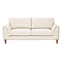 Latam Home - Sofa Milan 3C Con Resortes Pocket Lino Blanco
