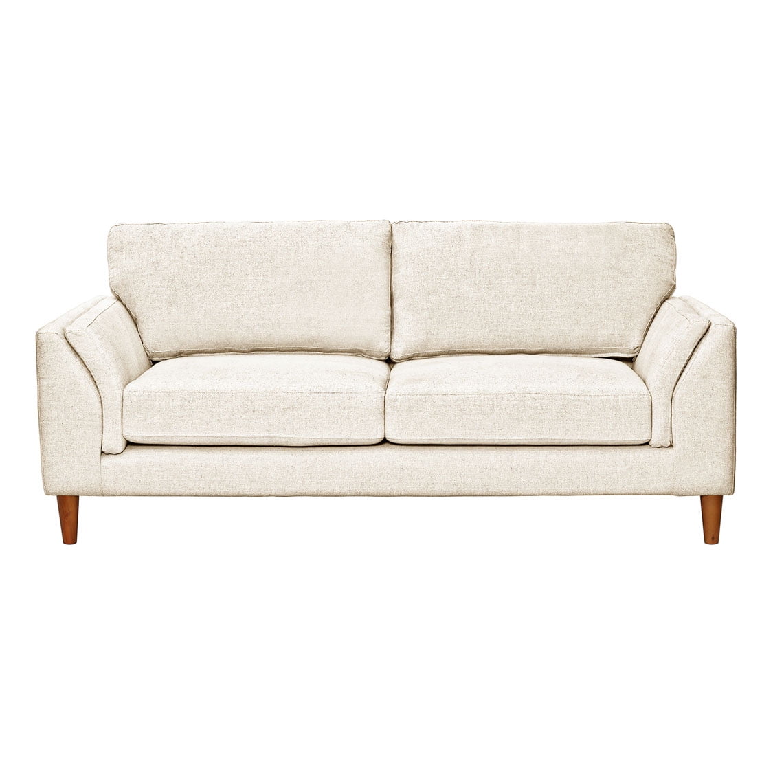 Latam Home - Sofa Milan 3c Con Resortes Pocket Lino Blanco