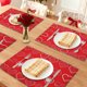 thumbnail image 2 of Juego de 6 Manteles Individuales Corazones de Amor, Felices Placemats de Mesa de Comedor del Día de San Valentín, Decoración de Corazón para Aniversario de Boda y Vacaciones 17.7*11.8 pulgadas, 2 of 6
