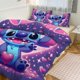 thumbnail image 1 of Stitch Print Bedding Set Pattern Duvet Cove Set 3 Pieces 1 Quilt Cover And 2 Pillowcases for Women Men Teens, 1 of 5