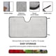 thumbnail image 2 of Parasol para Parabrisas Desmarcar Clifford El Gran Perro Rojo 140cm x 76cm, 2 of 6