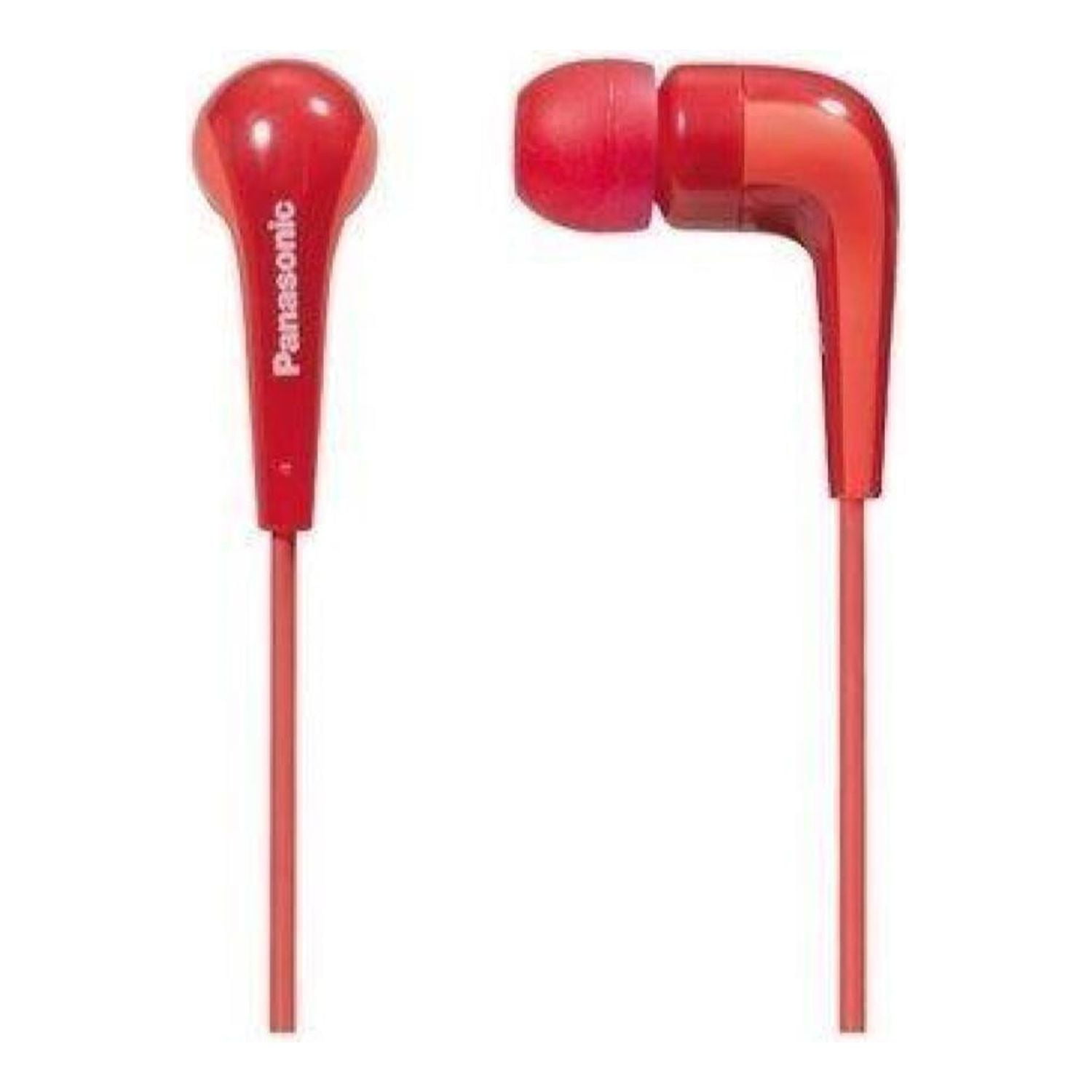 Panasonic - Audifonos In Ear Jack 3.5mm 1.2m Rojo Rp-hje140