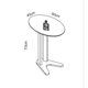 thumbnail image 3 of Mesa Lateral Tb604 Circular Café, 3 of 3