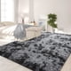 thumbnail image 3 of Alfombra FlyDoit, teñida con corbata, gris oscuro, Shaggy, 120 x 180 cm, 3 of 3