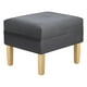 thumbnail image 3 of Set Pouf Sky 1c Felpa 05 Gris, 3 of 4
