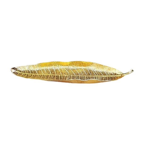 Quemador De Incienso Moderno, Bandeja De Ceniza De Hoja De Metal Para Meditación, Decoración Del Hogar, Oro