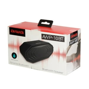 Aiwa - Parlante Portátil Bluetooth Awp-10Bt Negro
