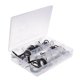 thumbnail image 3 of 90pcs Sea Heavy Duty Boat Fishing Rod Guides Top Tips Pole Rod Eye Anillos, 3 of 5