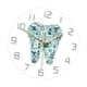 thumbnail image 1 of Reloj De Pared Con Dientes, Silencioso, Acrílico, Decorativo, Redondo, Colgante, 1 of 5