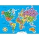 thumbnail image 2 of Rompecabezas MasterPieces, mapa del mundo, 60 piezas, para niños, 2 of 7
