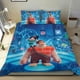thumbnail image 1 of Wreck It Ralph Conjunto de sábanas temático, trío de piezas, cómodo y amigable con la piel, diseño único, regalo de decoración para el hogar para familiares, amigos y fans,173cm *218cm, 1 of 6