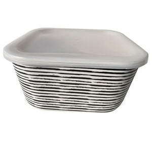 Decogreen - Contenedor Hermetico Bio Rayas 19X14X7Cm