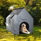 thumbnail image 5 of Dog House Nidouillet, exterior e interior, resistente a la intemperie para perros grandes, 5 of 7