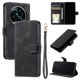 thumbnail image 2 of Funda Cartera para Realme 13 Pro Plus Tapa con Ranuras, Soporte y Correa Negro, 2 of 5