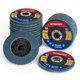 thumbnail image 1 of Discos de aletas WORKPRO 115 mm grano 80 – paquete de 20 unidades T29, 1 of 6