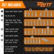 thumbnail image 2 of Juego de brocas de seguridad American Mutt Tools, 33 piezas, destornilladores Torx, 2 of 7