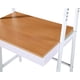 thumbnail image 2 of Escritorio Repisa Mu Blanco - Café, 2 of 2