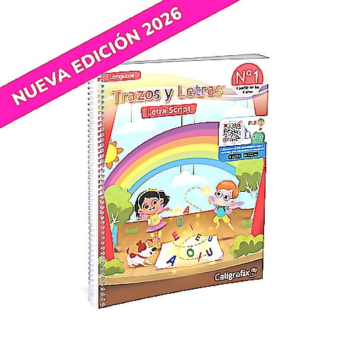 Libro Trazos Y Letras Nº1 Script - Caligrafix
