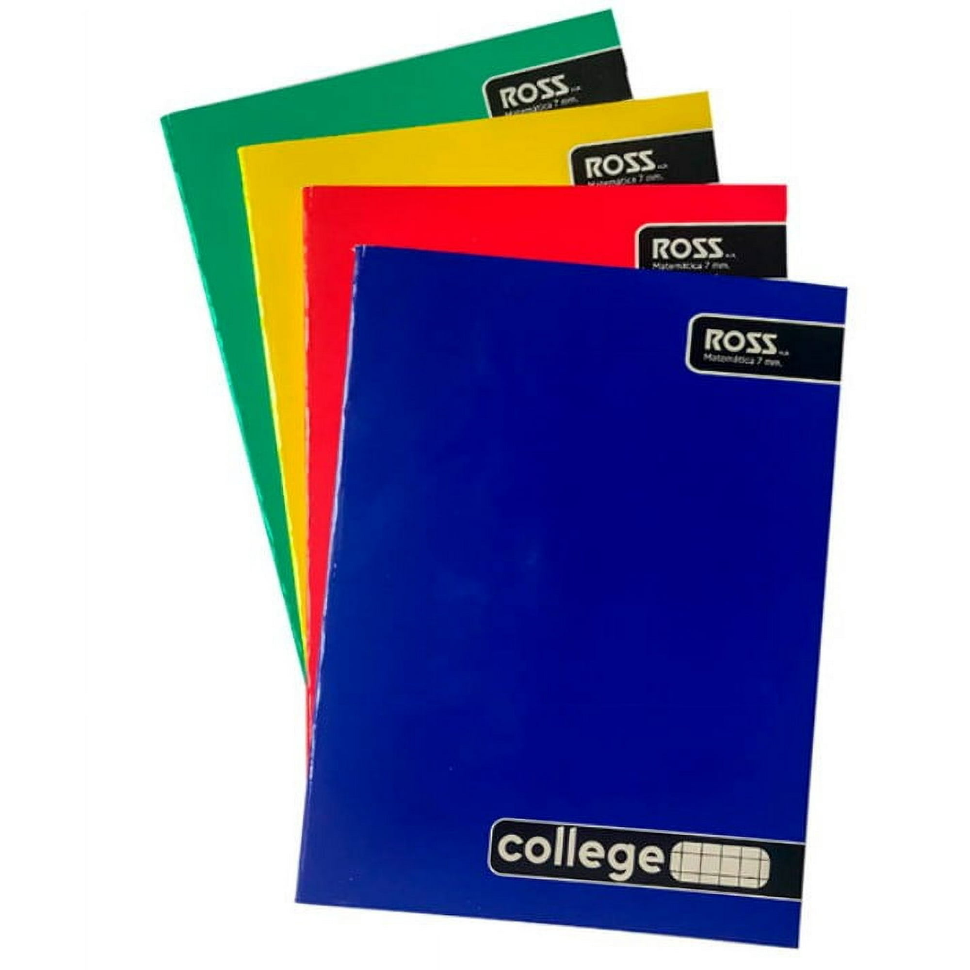 Cuaderno College Matematicas 7 Mm 80 Hojas Ross