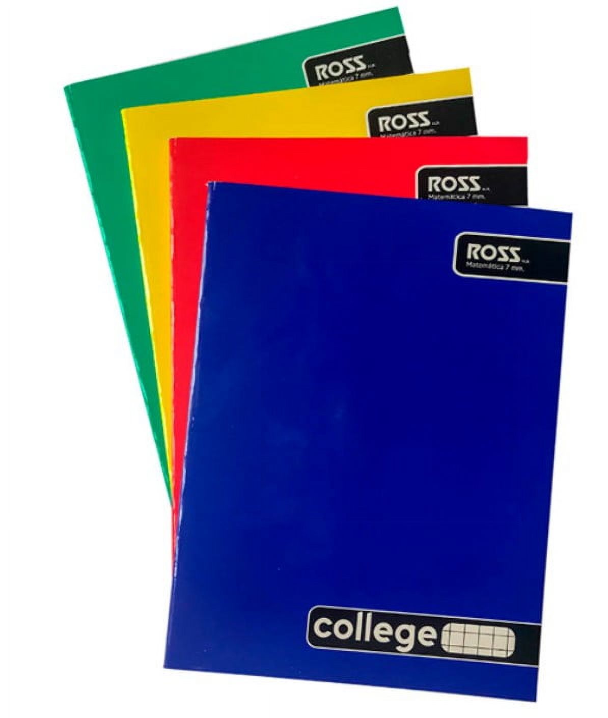 Cuaderno College Matematicas 7 Mm 80 Hojas Ross