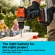 thumbnail image 4 of Batería BLACK+DECKER LBD1520S, 20 V MÁX., 1,5 Ah, iones de litio, 4 of 5