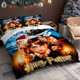 thumbnail image 1 of The [Warner Bros Collaboration] Duvet Cover Set Features an Adventure Journey with Harry Potter And The Magical Academy Showcasing Classic Characters And Scenes, 1 of 1