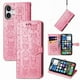 thumbnail image 3 of Funda Cartera FOXDOCK para iPhone 17 , Flip PU con Relieve de Gatos y Perros, Tarjetero y Soporte, 3 of 6