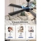 thumbnail image 3 of Ventilador de Techo OJX HSF048 52 pulg Motor DC LED App, 3 of 3