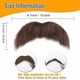 thumbnail image 2 of Bigote Falso Honcloud Marrón Autoadhesivo para Disfraz, 2 of 7