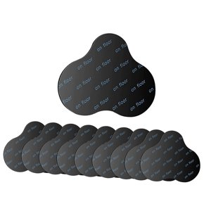 Magideal - 10 Piezas De Pinzas Antideslizantes Para Alfombras De Área, Evitan Deslizamientos Reutilizables Para Alfombras, Esquinas, Pinzas Para Alfombras, L