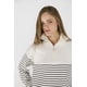 thumbnail image 2 of Sweater Rayas Renata Crudo/Negro crema S, 2 of 5