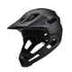thumbnail image 3 of Casco De Bicicleta De Cara Completa Ventilación Cómodo Cuesta Abajo Pc Eps Casco De Bicicleta Titanio Negro, 3 of 5