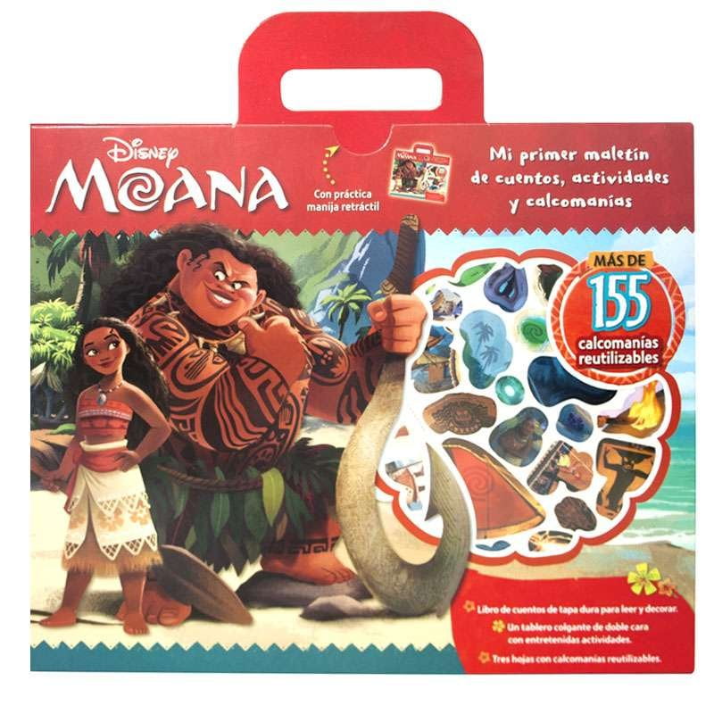 Libro Disney Moana – Maletín de Actividades y Calcamonías | Lider