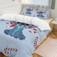 thumbnail image 2 of Merry Christmas Stitch 3 Pieces Duvet Cover Set Full Size Super Soft Fade Resistant Microfiber, 2 of 4