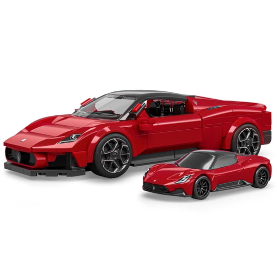 Set De Construcción Mattel Brick Shop Hot Wheels Speed Maserati Mc20