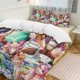 thumbnail image 1 of Jewelry Bonney Bed Duvet Cover Funny Anime Cartoon Bedding Sets Lightweight 3 Piece Comforter Sets, 1 of 5