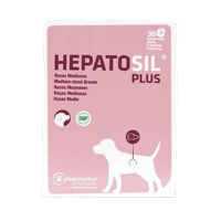 Arama Vet Farma - Hepatosil Plus Raza Mediana Perro Gato X 30 Comprimidos