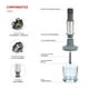 thumbnail image 5 of Minipimer TH-8740i 600ml 1300W Gris, 5 of 6