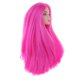 thumbnail image 1 of 1/6 BJD Maquillaje Face Head Sculpt Con Rose Red Wig Doll Reemplazo Parte Del Cuerpo, 1 of 5