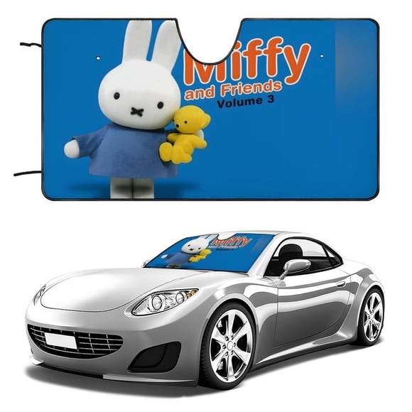 MIFFY Parasol para Parabrisas Delantero Protector Plegable, 130cm*70cm