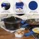 thumbnail image 4 of Juego de fundas de silicona para asas calientes, soportes para asas de sartenes, fundas para asas de sartenes de hierro fundido, fundas antideslizantes resistentes al calor para planchas, sartenes de, 4 of 8