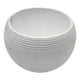 thumbnail image 2 of Macetero Maceta Acabado Cemento Relieve Rustico Blanco, 2 of 5