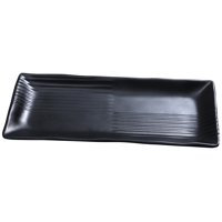 Plato Yanco Bp-2213 Perla Negra-1 Rectangular 36X16Cm De Melamina