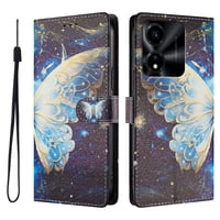 Foxdock Funda Tipo Cartera Para Honor Magic X5C Plus Con Soporte Y Correa – Diseño De Patrones Lindos