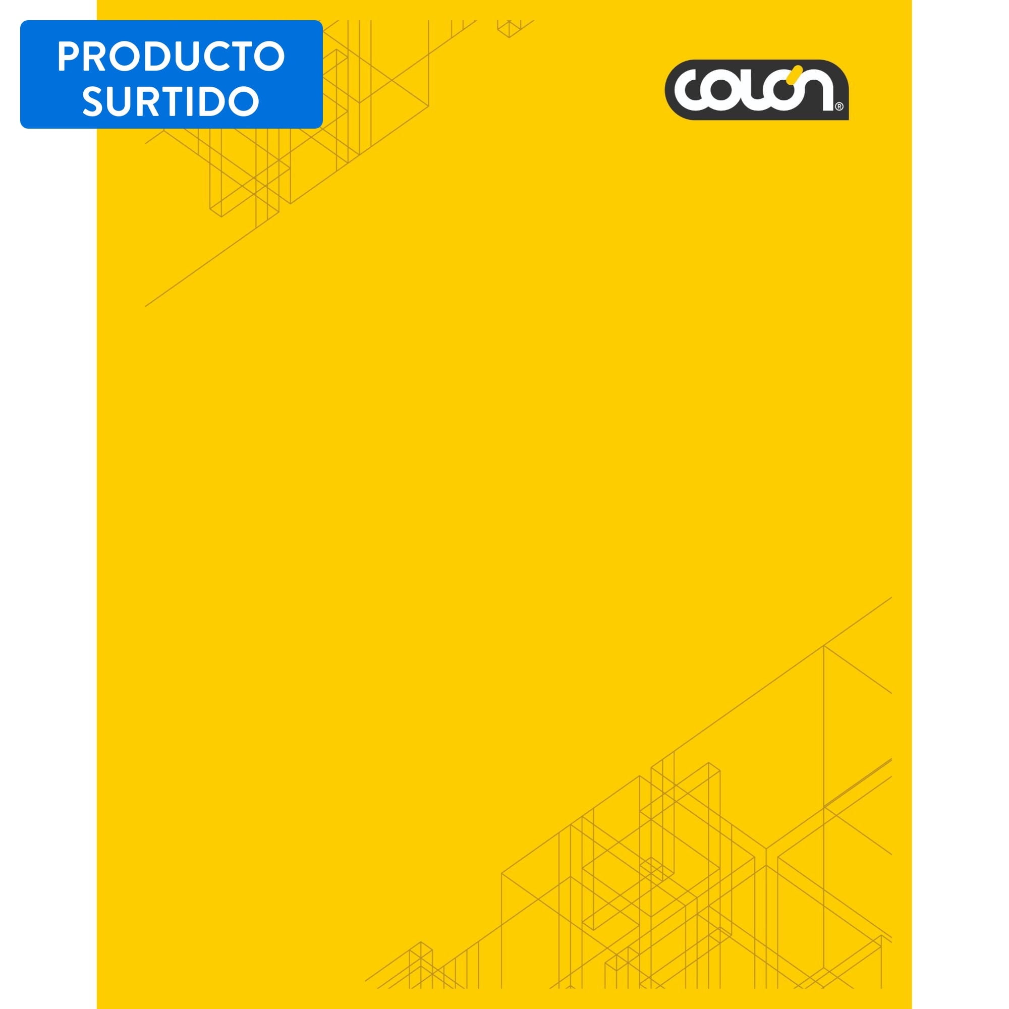 Cuaderno Universitario Liso Mat 7mm 100 Hojas / Colores Surtidos Colón