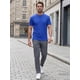 thumbnail image 2 of INSPIRE CHIC Camiseta de Hombre 100% Algodón Manga Corta Camiseta de Verano 3XL Azul Real, 2 of 5