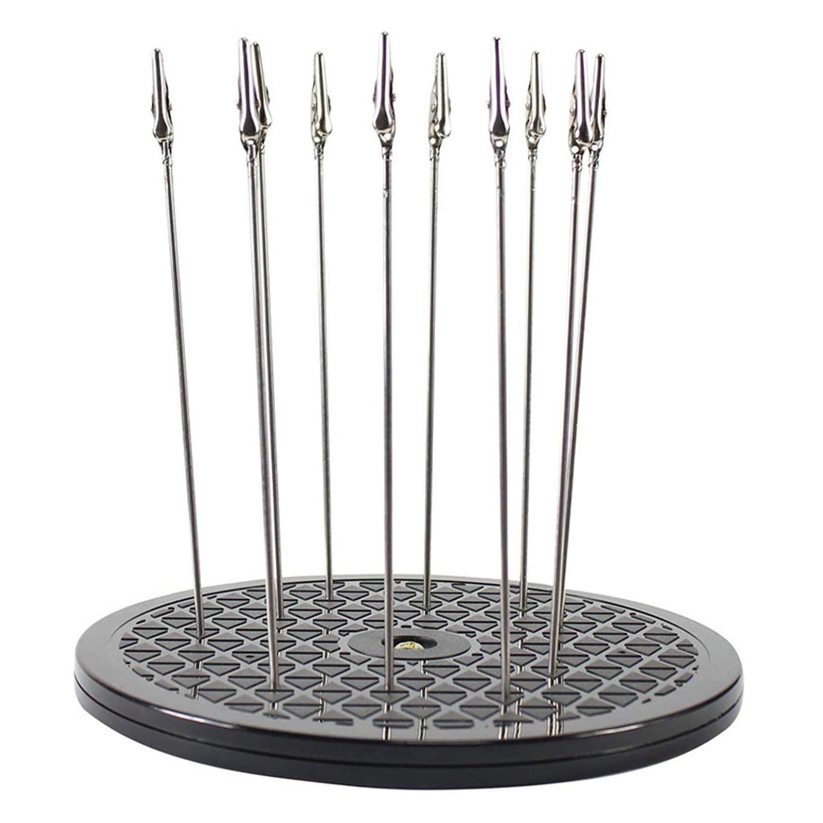 Magideal - Clip De Pintura De Cola Larga Abrazadera De De Metal Hobby Diy Aerógrafo Pintura En Sujeción Para Tarjeta De Bricolaje Foto Memo