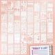 thumbnail image 1 of Juego de Plantillas VIOXIA 36 piezas para Diario y Álbum de Recortes, 1 of 6